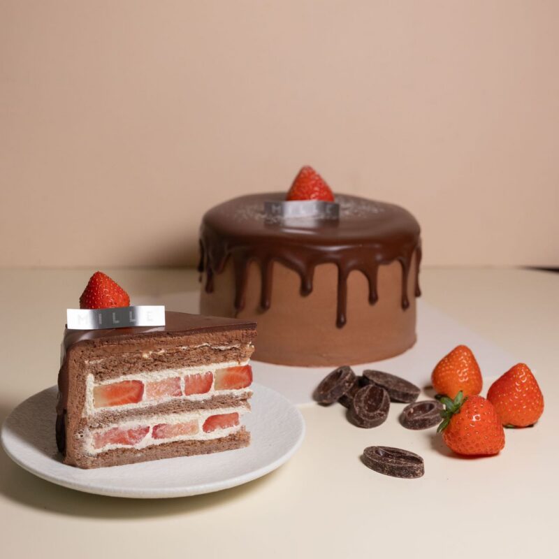 Strawberry & Dark Chocolate Shortcake